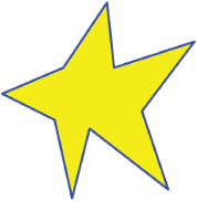 Snapshot of an irregular-shaped star.