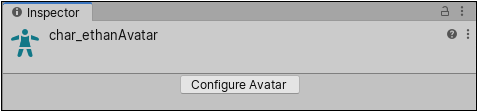 Avatar 子资源的 Inspector