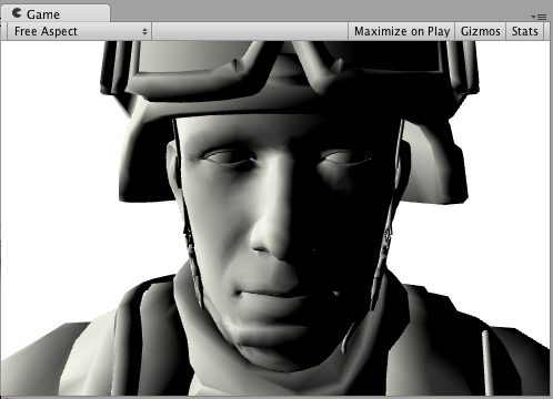 Shader without a diffuse texture.